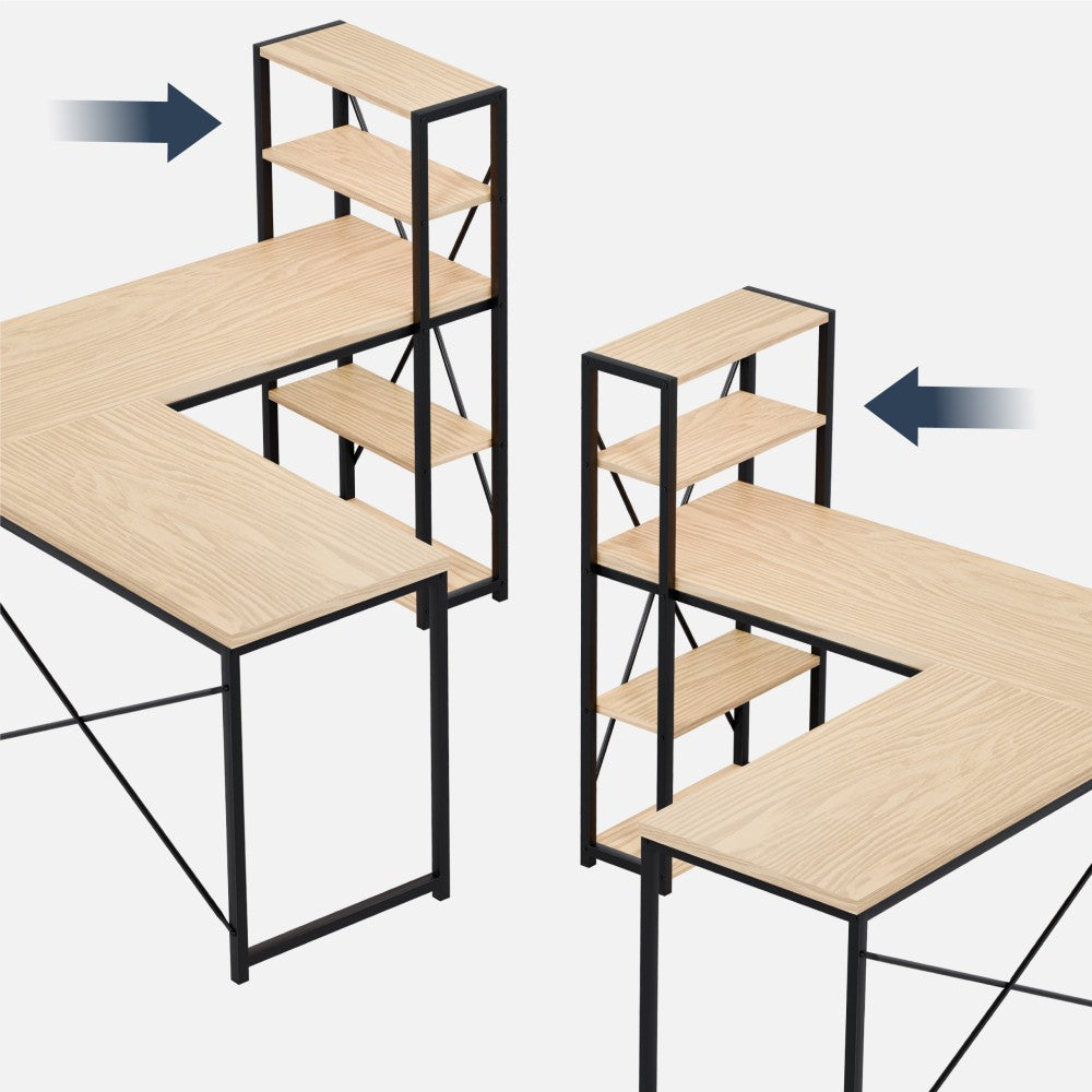 Mark Adler Leader 5.9 eikefinish – bordplate tekstur ovenfra