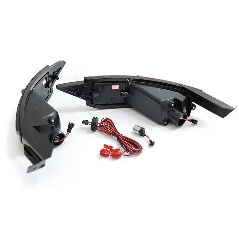 Led Fog Lights Red Smoke Ford Fiesta Mk7 08-16