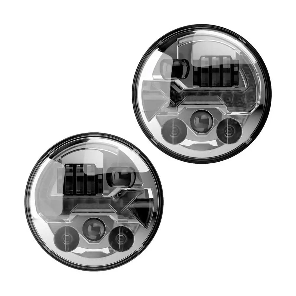 Led Frontlykter 7’’ Jw Speaker 8700 Evo 3 - Jeep Wrangler Jk 4 d 07-18