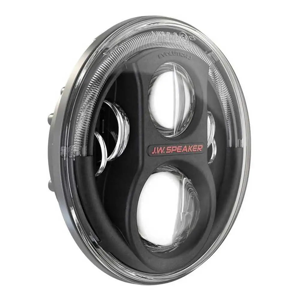 Led Frontlys Svart 7’’ Jw Speaker 8700 Evolution J2 Series - Jeep Wrangler Tj 97-06