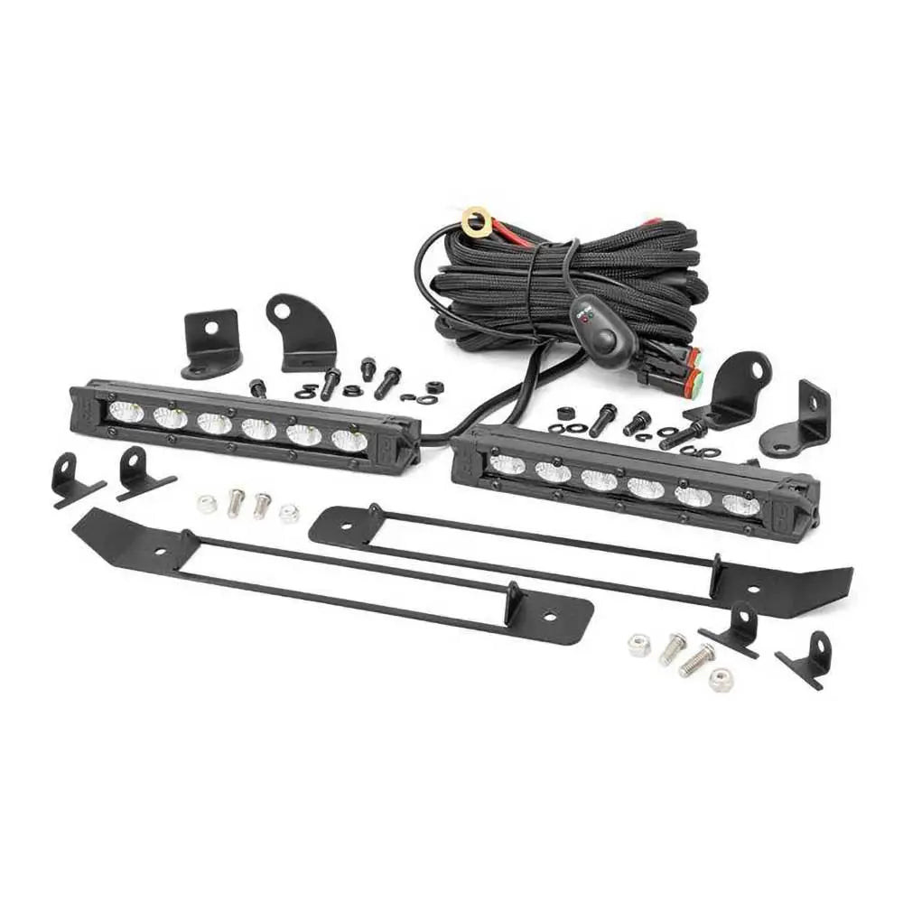 Led Grilllys 6’’ for Ram 1500 Dt 19- fra Rough Country Black Series