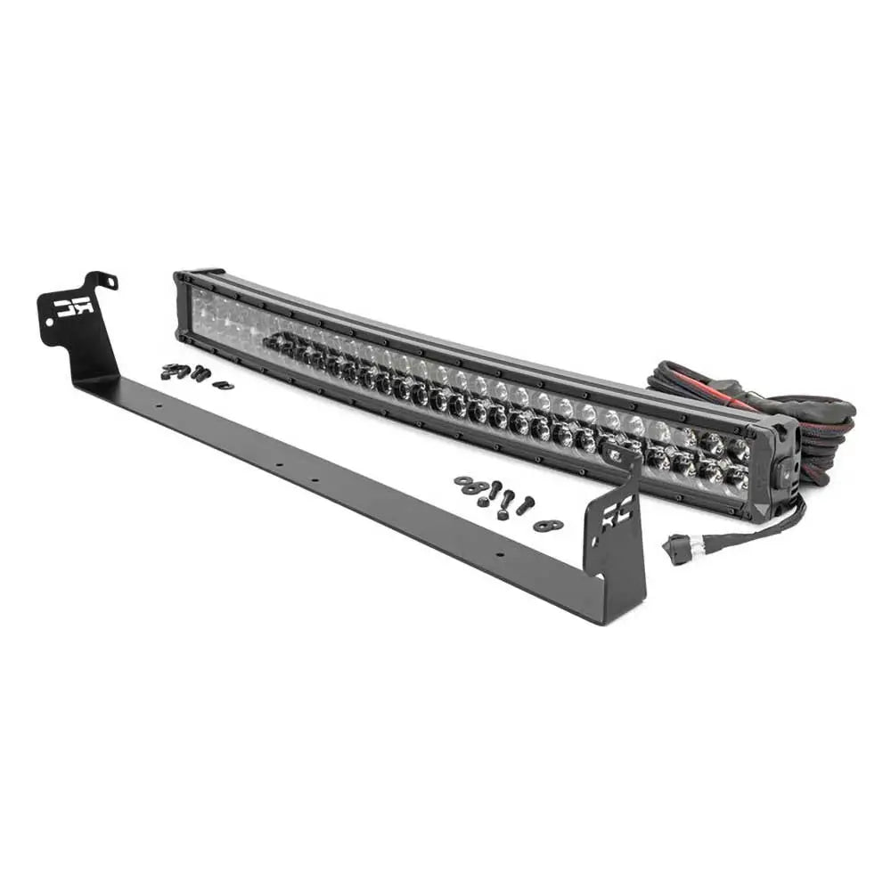 Led Støtfangerlist 30’’ Cool White Drl Black Series Rough Country - Subaru Outback 15-19