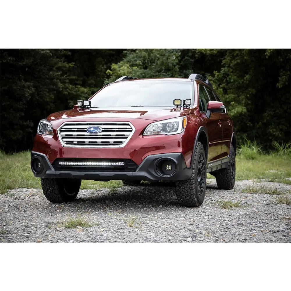 Led Tåkelys Amber Drl med Festeanordning Rough Country Black Series - Subaru Outback 15-19