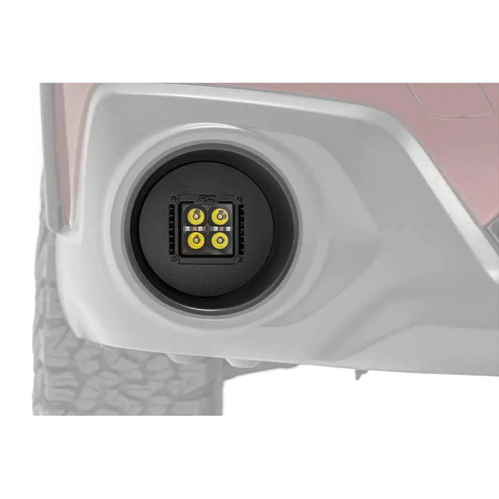 Led Tåkelys med Drl og Feste Rough Country Black Series - Subaru Outback 15-19