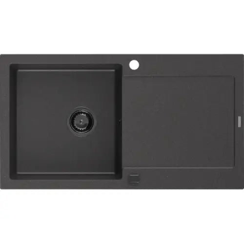 Leo Kjøkkenvask 1 Kum 900x500 Mm Svart/grå 6501901010-76-b