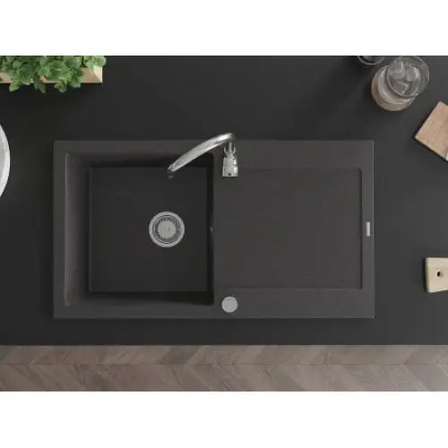 Leo Kjøkkenvask 1 Kum 900x500 Mm Svart/grå - 6501901010-76