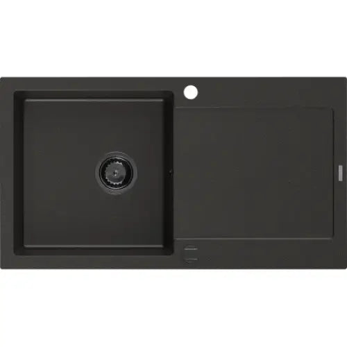 Leo Kjøkkenvask 1 Kum 900x500 Mm Svart/gull 6501901010-75-b