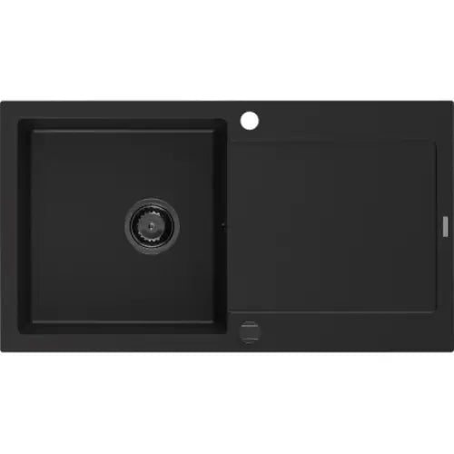 Leo Kjøkkenvask 1 Kum 900x500 Mm Svart 6501901010-77-b