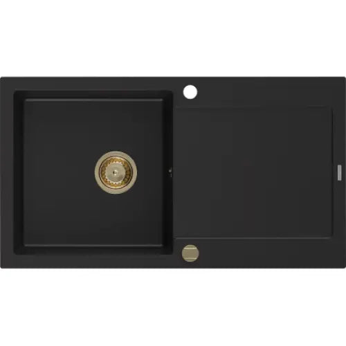 Leo Kjøkkenvask 1 Kum 900x500 Mm Svart - 6501901010-77-g