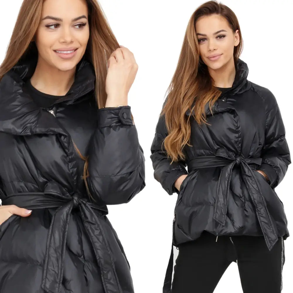 Lett Dunjakke i Naturmateriale Unisex One Size 2237