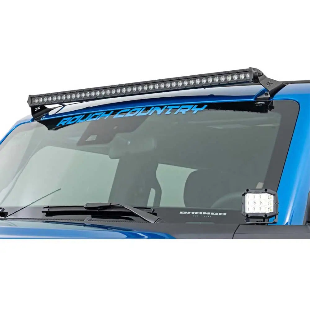 Liste Led med Frontrute Montering 40’’ Black Series Rough Country - Ford New Bronco 4 d 21-