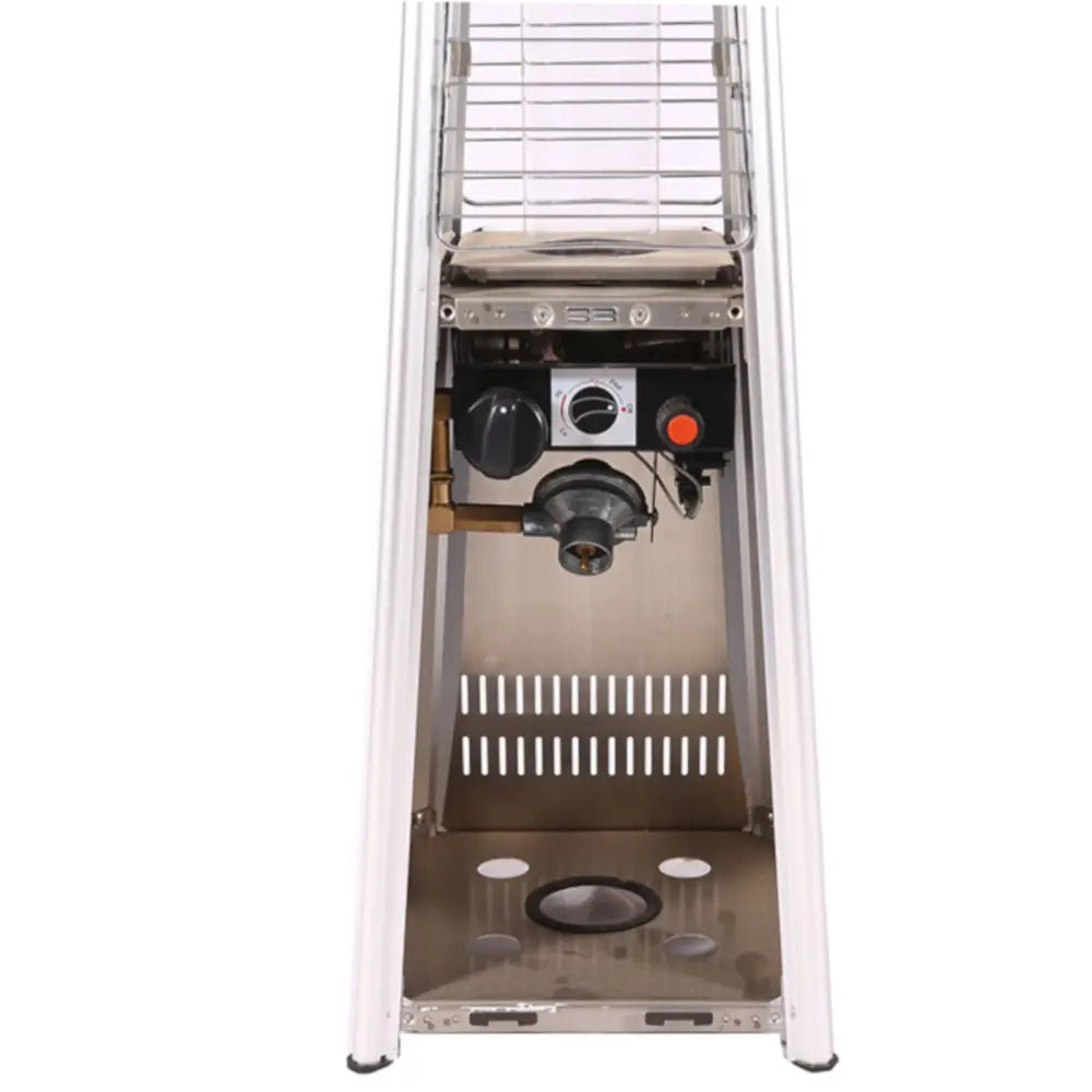 Liten Gassvarmer Bordlampe Piramida Mini Gass