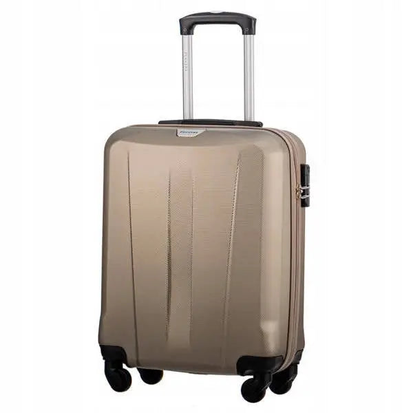 Liten Puccini Paris Abs03c Champagnefarget Koffert 38l