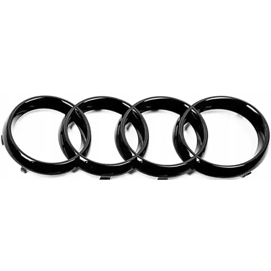Logo Black Glossy 273x94mm - Audi A3 A4 A5 A6