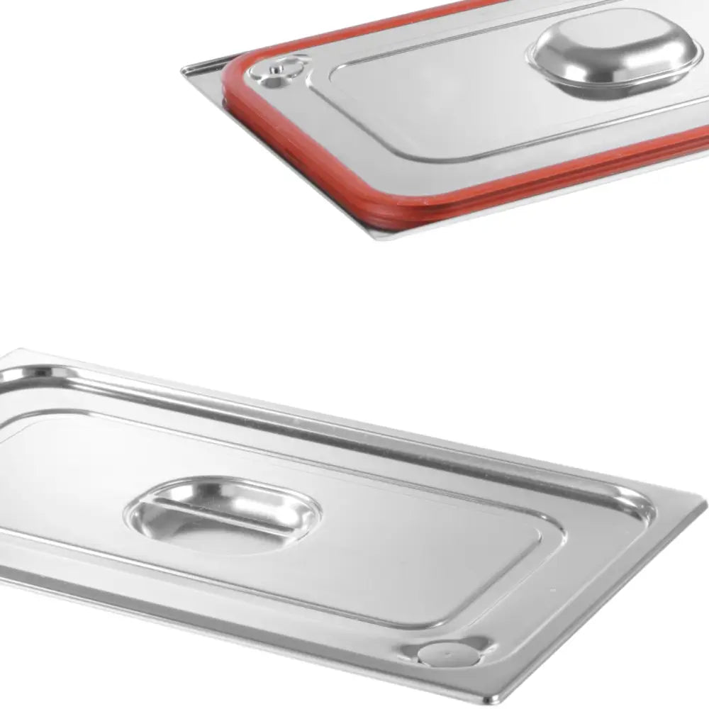 Gn Bakker Lokk til Beholder Gn1/1 530x325mm Rustfritt Stål