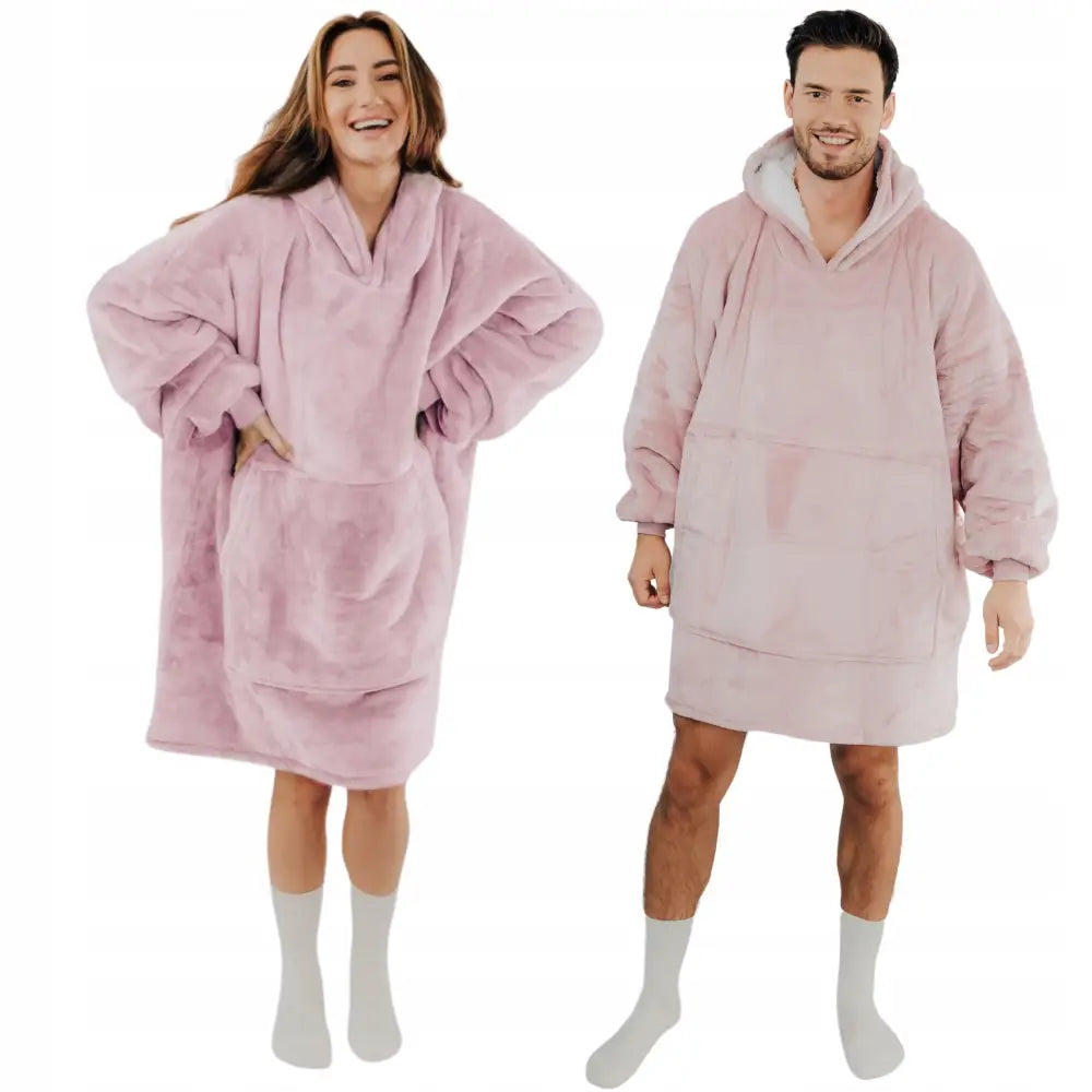 Lotos Comfy Moment Oversize Kocegenser 2-i-1 Polsk