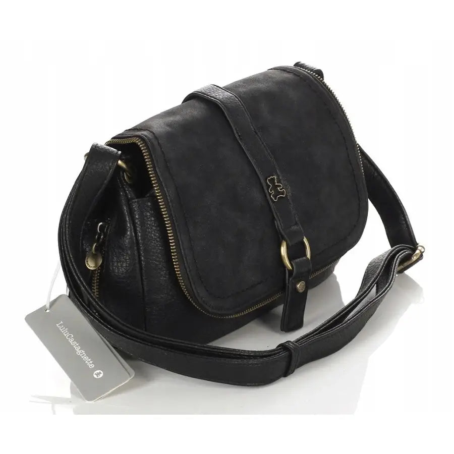 Lulu Castagnette Pakowna Skulderveske med Klaff og Bjørner