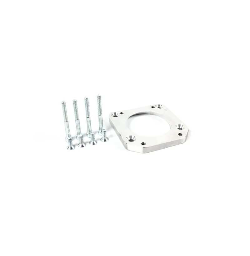 Gassklaffadapter M52TU til M54B30 innsugningsmanifold sett ovenfra