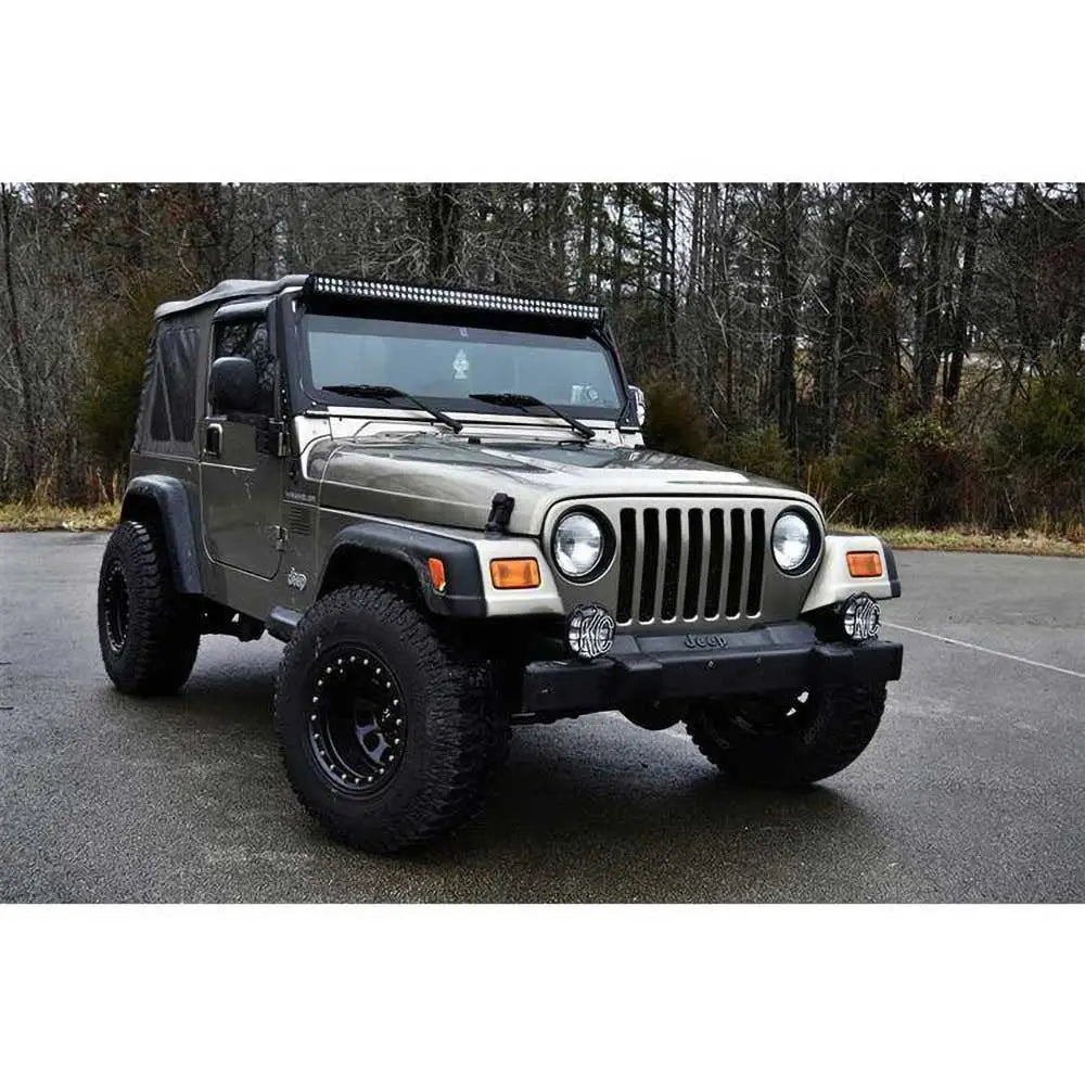 Magnetic Rektangulært Led-lysbrakett 50’’ over Vinduet Rough Country - Jeep Wrangler Tj 97-06