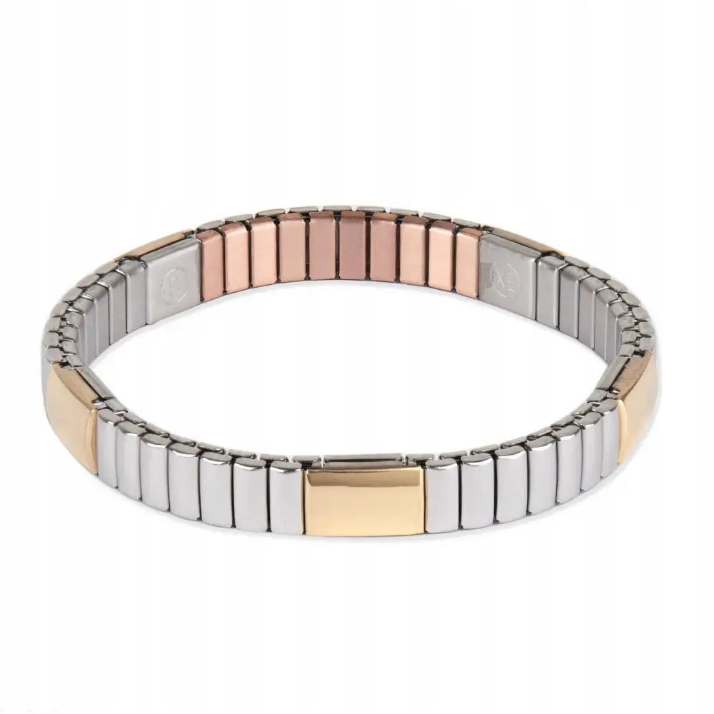 Armbånd Dame med Charms Gull og Sølv 5 Magneter