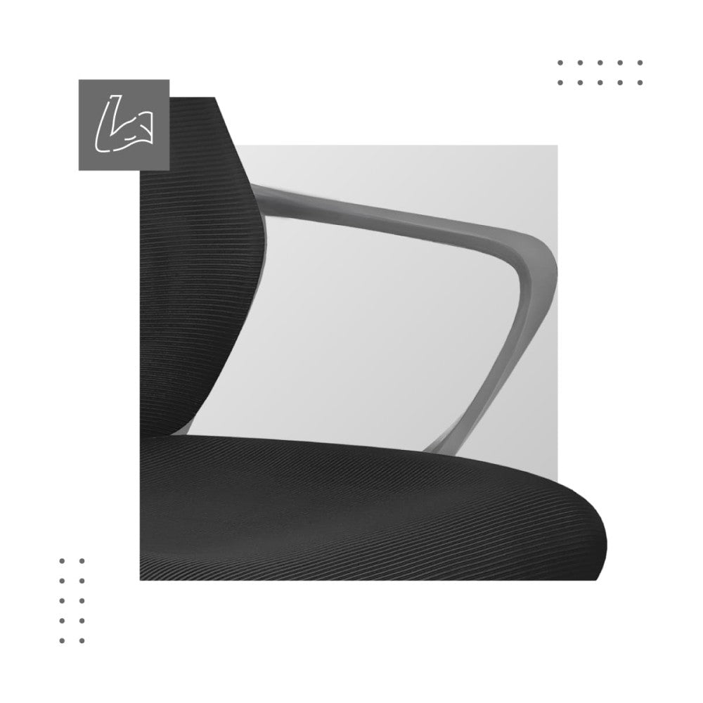 Mark Adler Manager 2.8 svart – polyuretan-gummihjul detalj