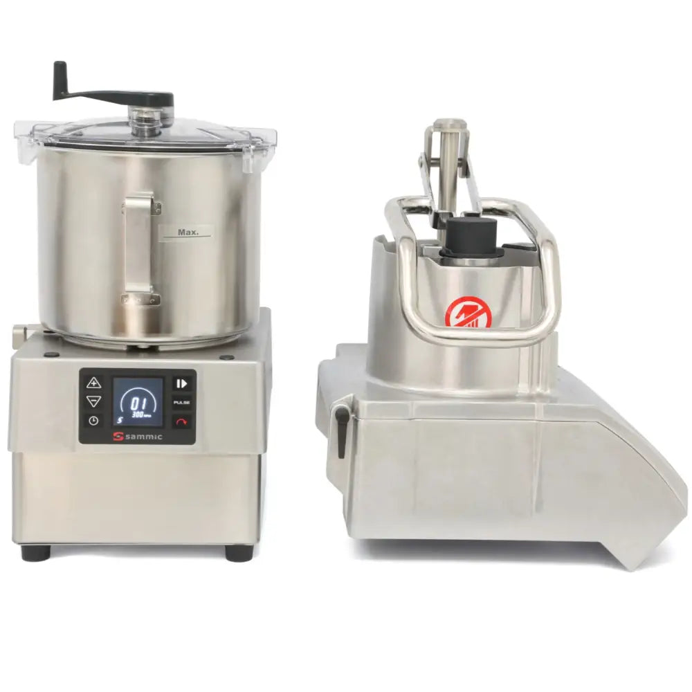 Mangesidig Matprosessor Blender Kuttermaskin med Stor Kapasitet Ck-48v 8 l 230 v 1500 w - Sammic 1050821