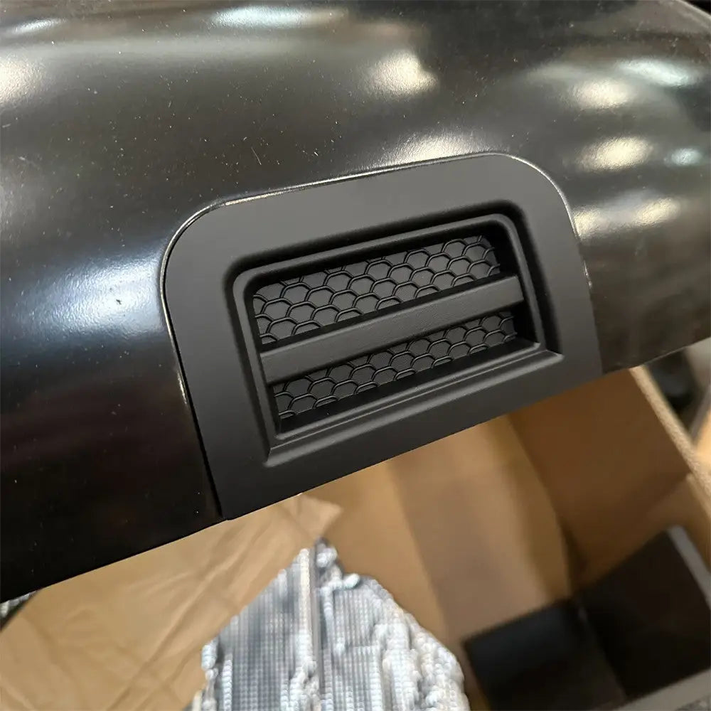 Maske i Matt Svart Stål Avenger Bonnet - Jeep Wrangler Jl 4 d 18-