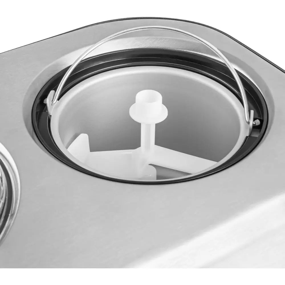 Maskin for Frossen Smoothie Sorbet Yoghurt 2 Smaker 2 x 1,2 l