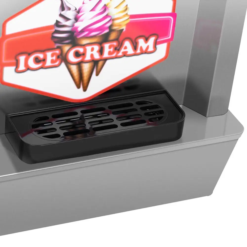 Maskin for Italiensk Iskrem med Digitalt Panel 2 Smaker + Blanding 230 v 1850 w 20 L/t