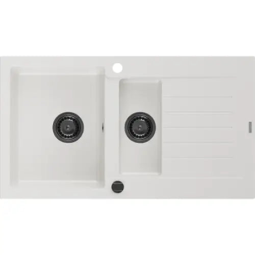 Matias Kjøkkenvask 1 1/2 Kum 900x505 Mm Hvit 6502901505-20-b