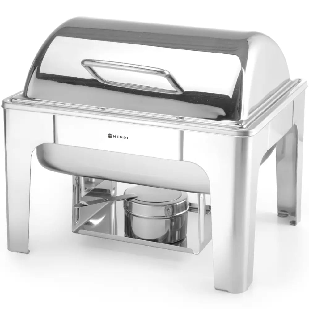 Matvarmeapparat med Stearinlysvarmer Polert Stål Gn 1/2.