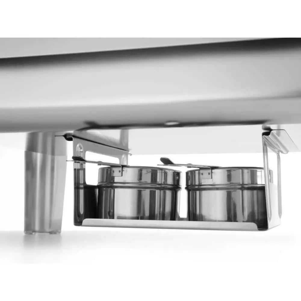 Matvarmevoks for Gn 1/1 Satinert Stål