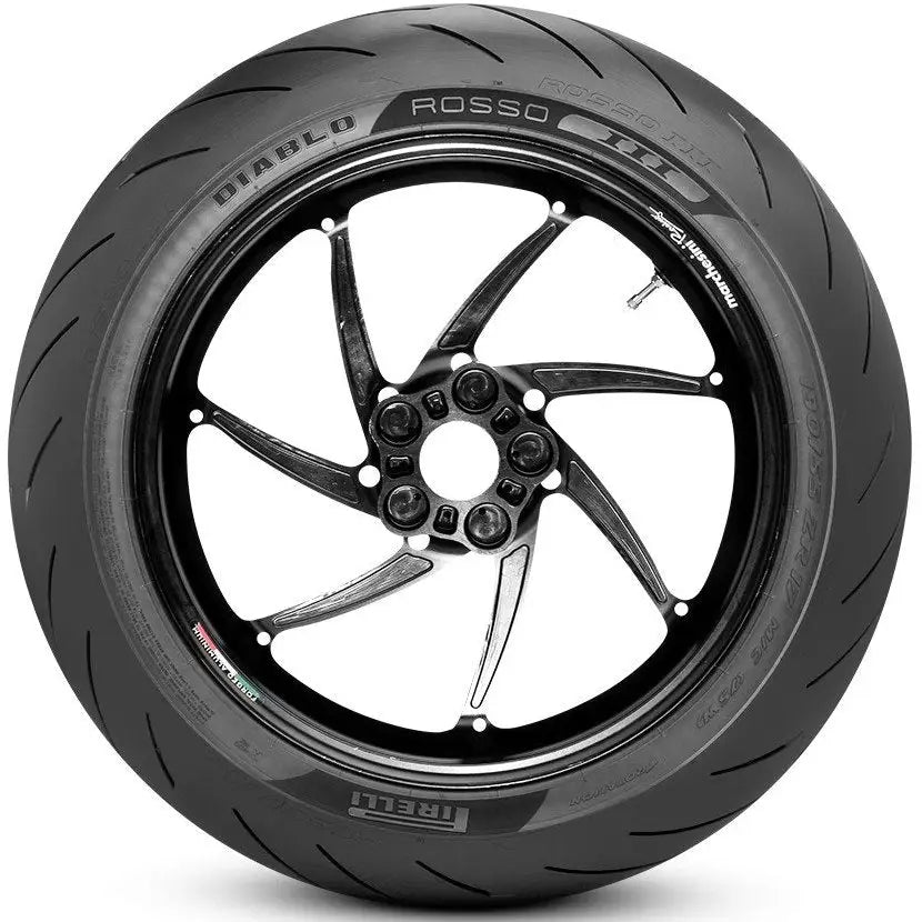 Mc Dekk Pirelli Diablo Rosso 3 190/55 Zr17 Tl 75 w M/c Ducati Monster