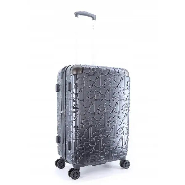 Mellomstor Antrasitt Reisekoffert med 4 Hjul - Elle Alors