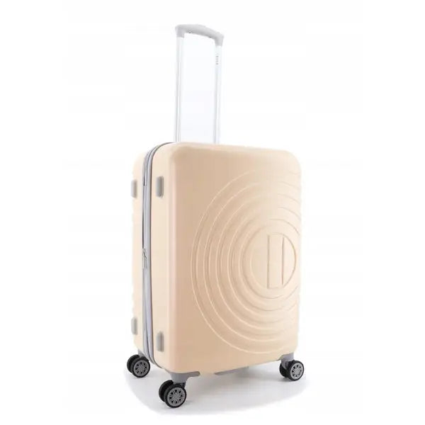 Mellomstor Elle Debossed Koffert i Roségull