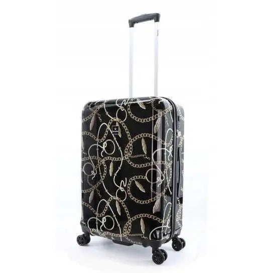 Mellomstor Reisekoffert Fargerik 4 Hjul - Saxoline Golden Age M.