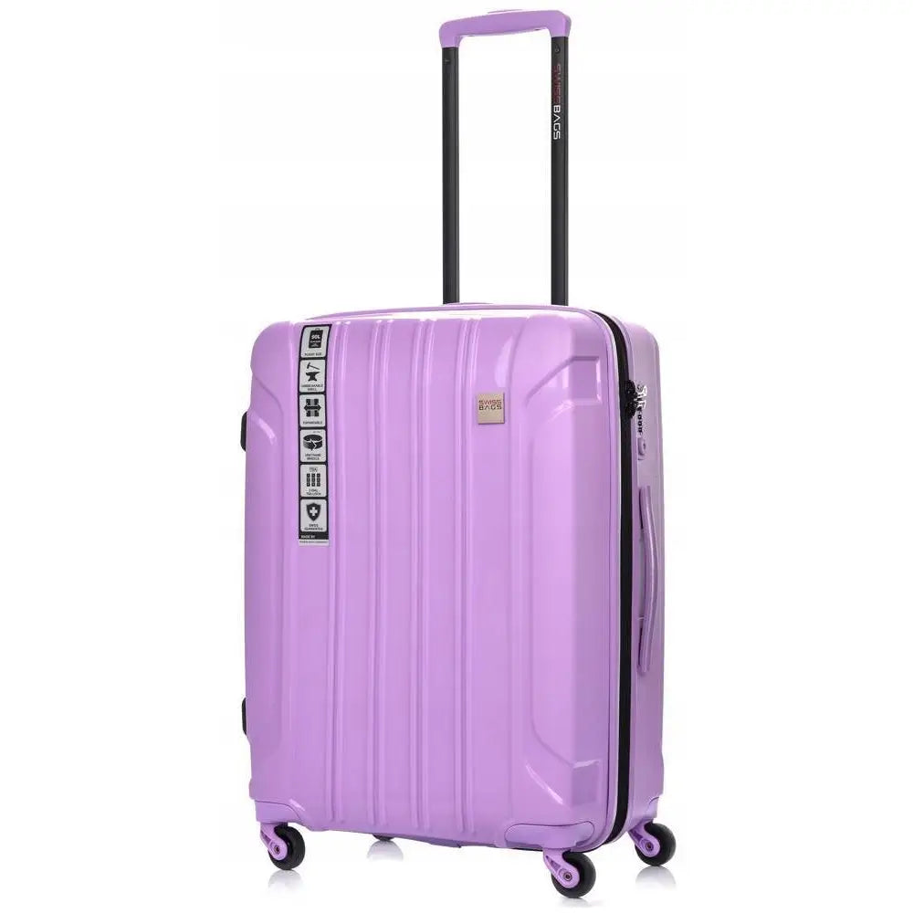 Mellomstor Reisekoffert med Hjul for Flyreiser 90 l