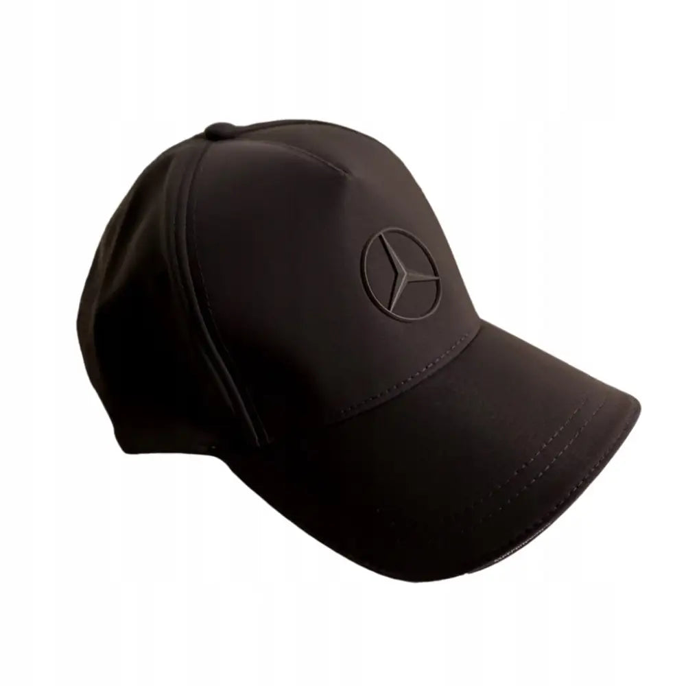 Mercedes Caps med Brem Svart Vanntett