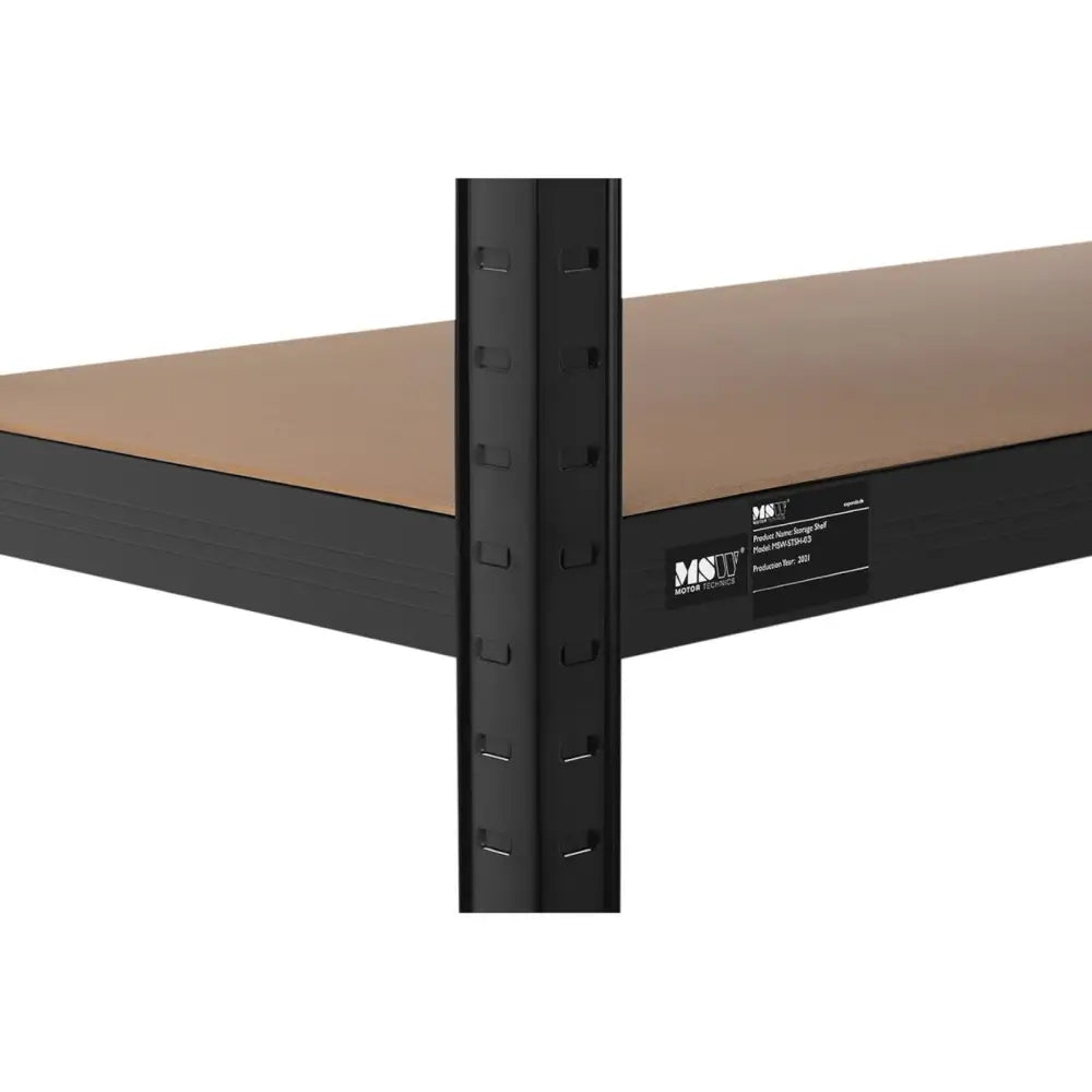 Metalisk Lagerhylle 5 Hyller 875 Kg 90 x 40 x 180 Cm Gråblå 2 Stk.