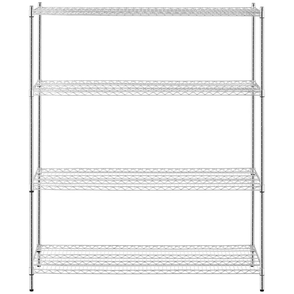 Metall Lagerhylle 4 Hyller 1 t 1000 Kg 149x59x180 Cm