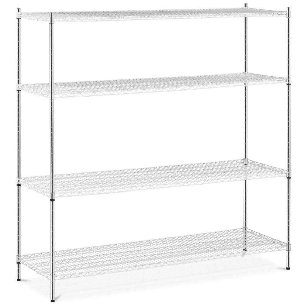 Metall Lagerhylle 4 Hyller 1000 Kg 180x59x180 Cm