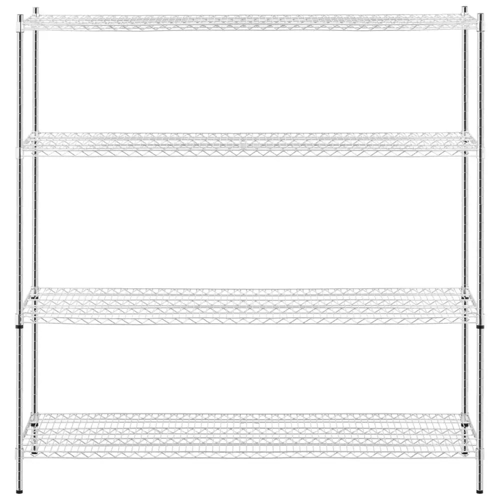Metall Lagerhylle 4 Hyller 1000 Kg 180x59x180 Cm