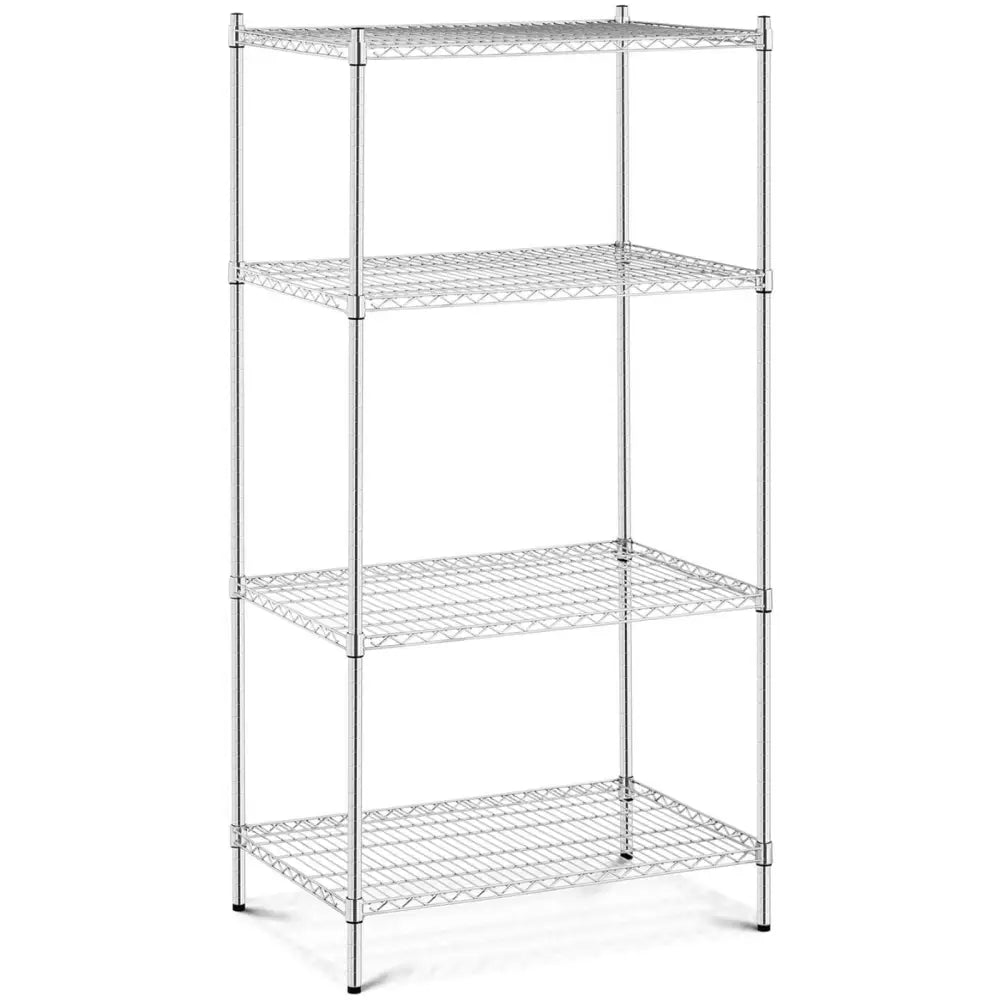 Metall Stativ Verkstedet 4 Hyller åpen Ramme 1 Tonn 1000 Kg 89x59x180 Cm