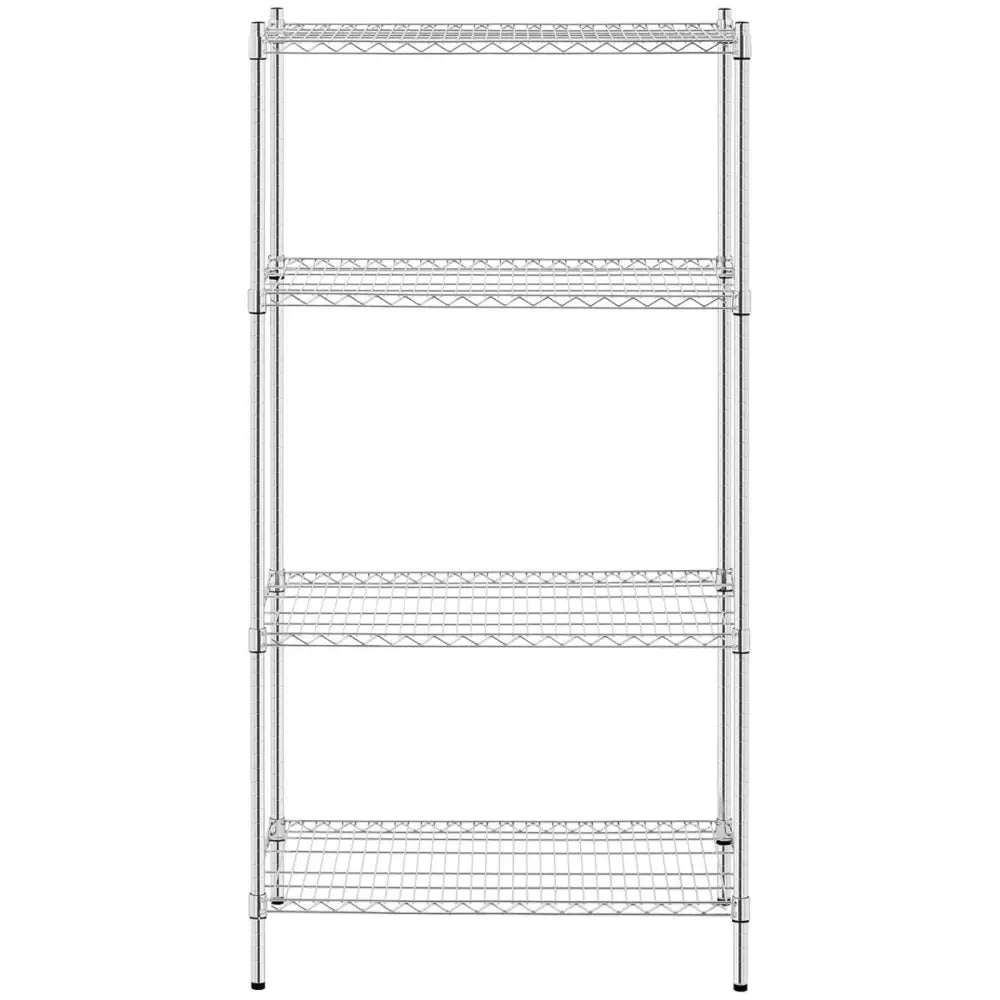 Metall Stativ Verkstedet 4 Hyller åpen Ramme 1 Tonn 1000 Kg 89x59x180 Cm