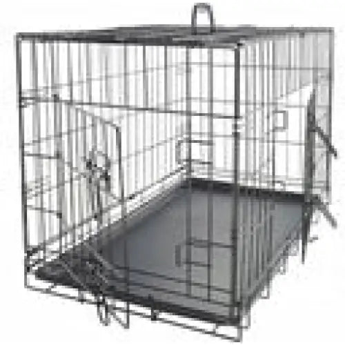 Metallbur Hundegård Transportbur for Dyr Xxxl 122x74,5x80,5 cm