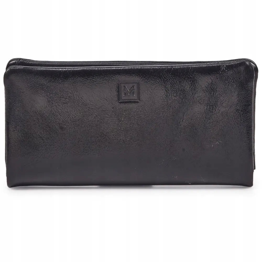 Metallisk Dame Stor Skinnlommebok Vermari