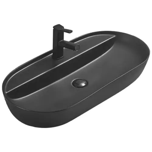 Mexen Adel Servant for Benkeplate 80x40 Cm Matt Svart