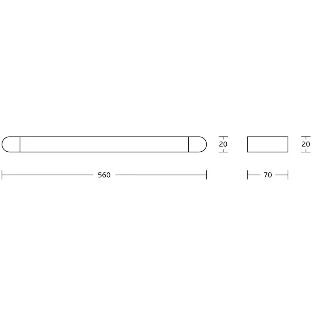 Mexen Adox Håndklehenger Krom - 7018224