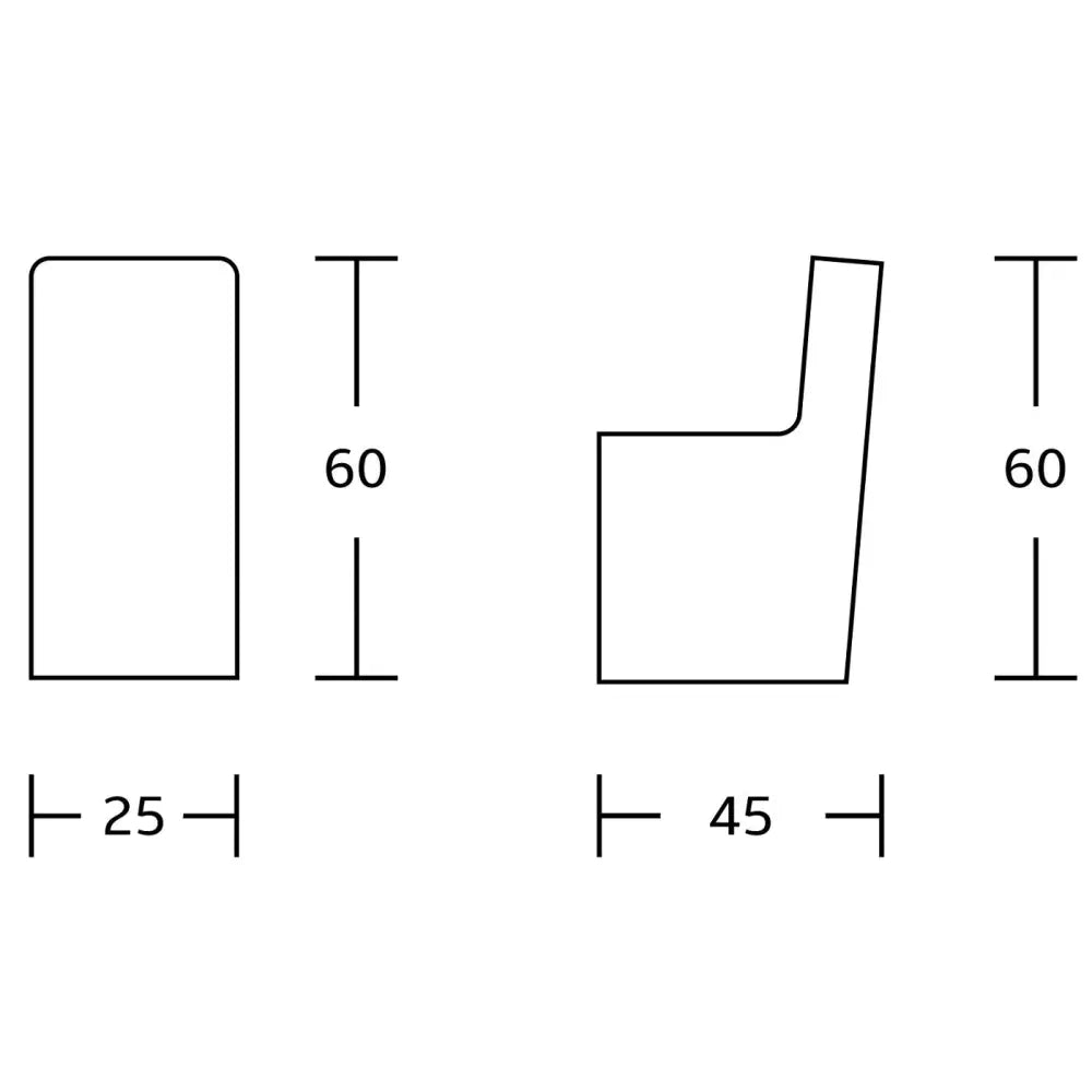 Mexen Adox Håndklekrok Svart - 7018235
