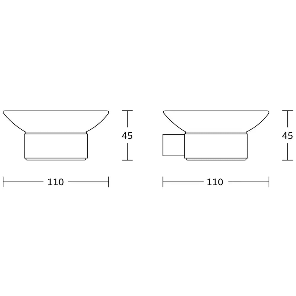 Mexen Adox Såpeskål Svart - 7018239